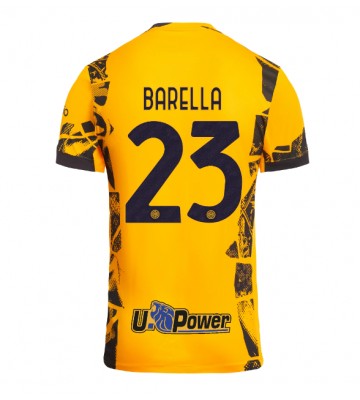 Inter Milan Nicolo Barella #23 Tredjetröja 2024-25 Kortärmad